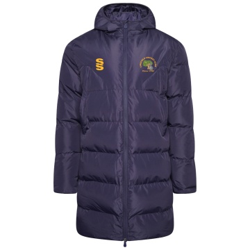 Active Long Padded Jacket - Navy