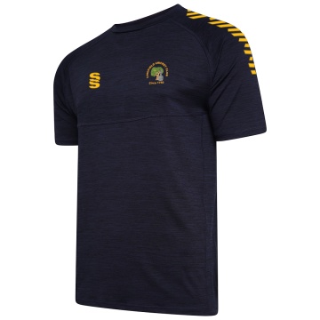 Dual Gym T-shirt : Navy Melange